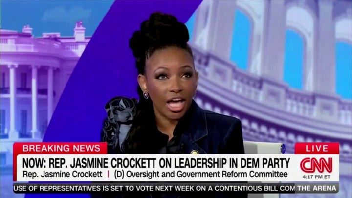 Rep. Crockett questions focus on youth amid speculation over AOC challenging Schumer
